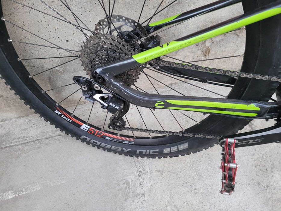 Bicicleta mtb cannondale 27.5 full suspensione