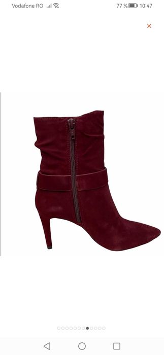 Botine piele întoarsă Michael Kors