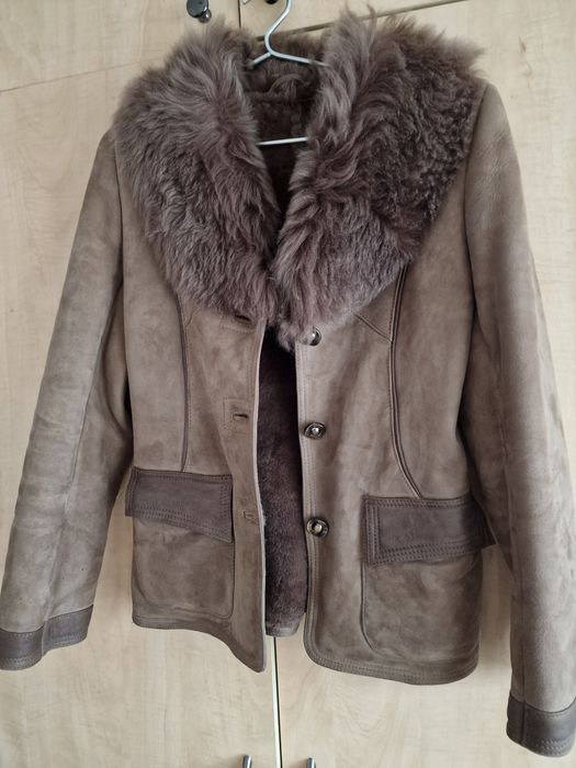 Cojoc de dama cu guler marime 38 Lungime 60cm
