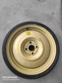 Резервна гума - патерица 16 цола 4x100 Daihatsu Sirion / Сирион
