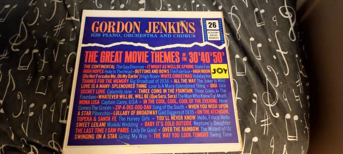 Vinil Gordon Jenkins- movie themes