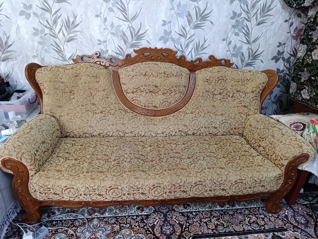 Комплект 2 дивана 2 кресло, Б/У
