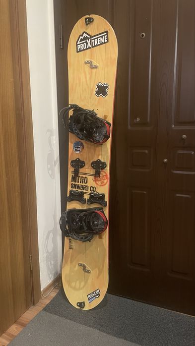 Сплитборд Nitro 161cm., автомати Karakoram и колани Kohla + сгъв. щеки