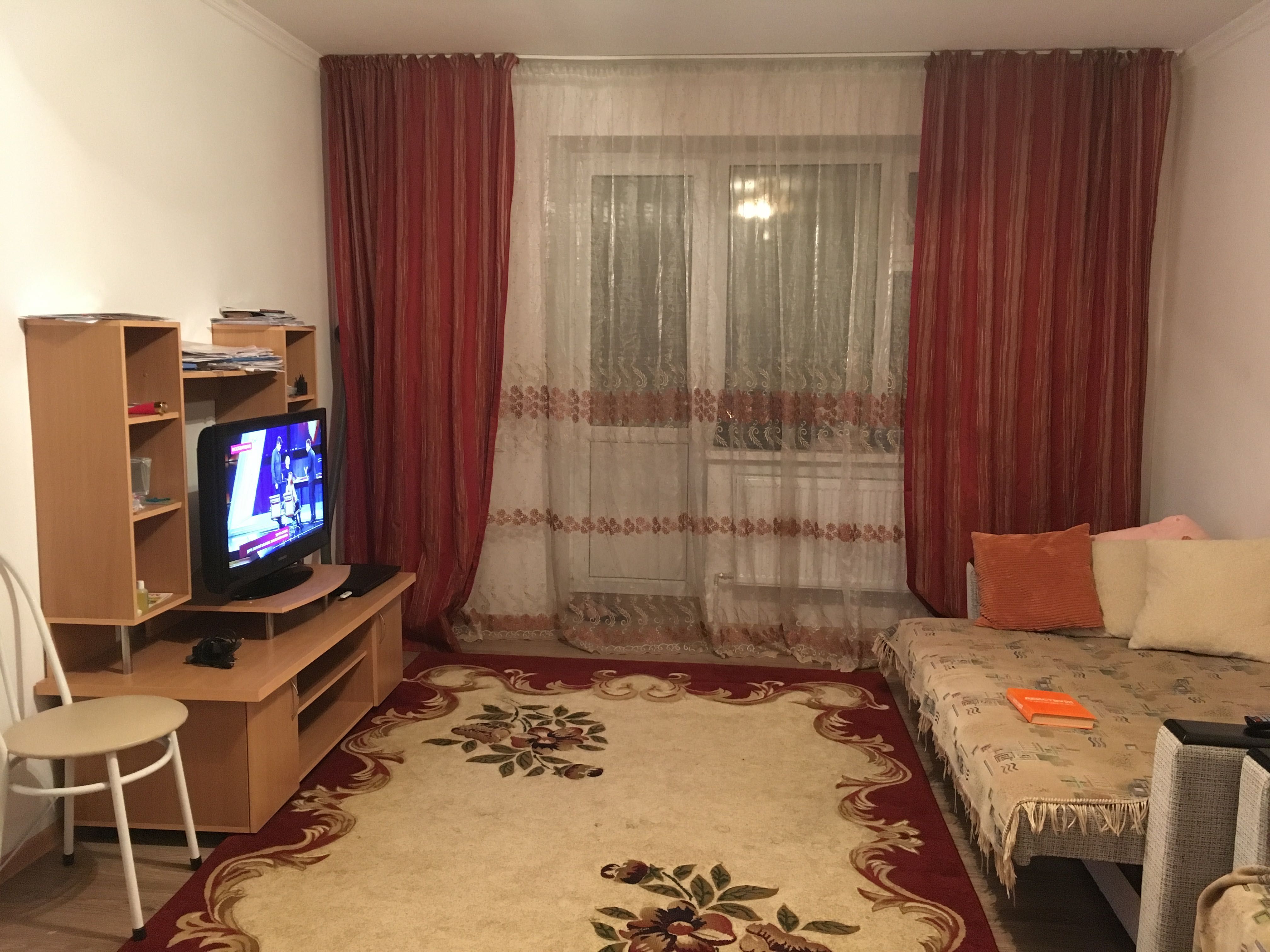 Ковер красный плотный теплый 2х3 метра