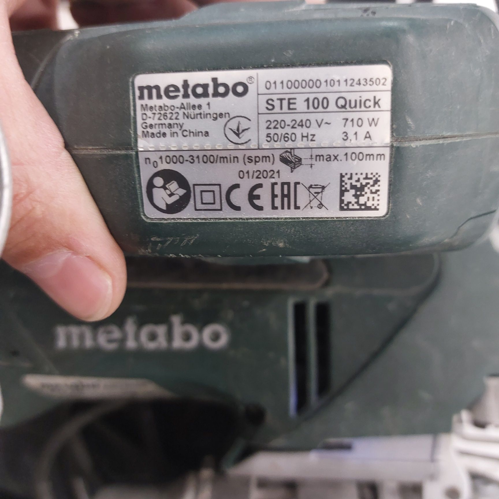 Електрически Прободен трион зеге с обороти Makita Metabo Black and Dec