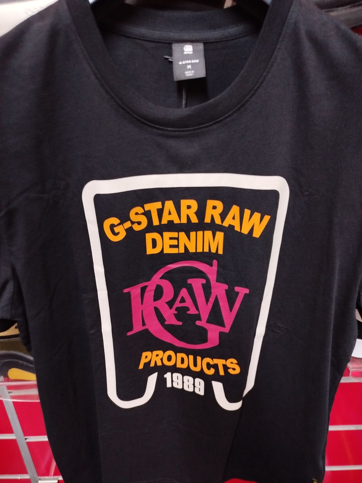 Оригинална тениска G-Star Raw Multicolor M , L , XL нова мъжка черна