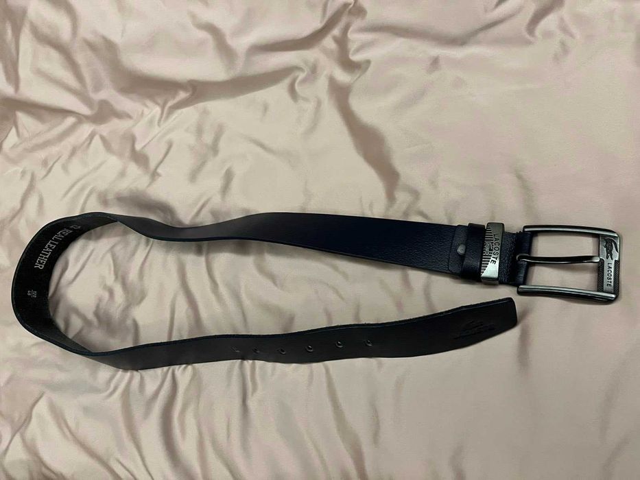 Колан от естествена кожа Lacoste