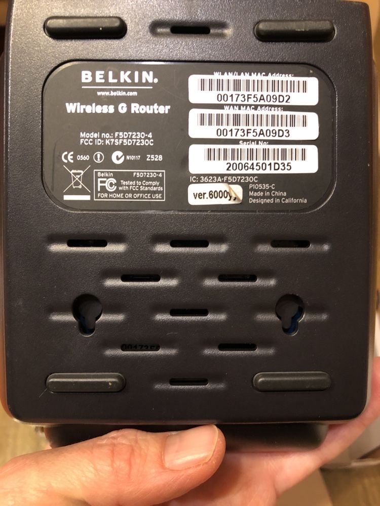 Безжичен рутер Belkin
