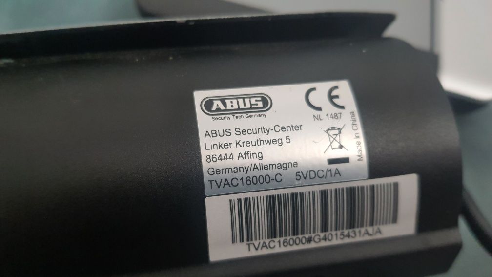 Abus sistem supraveghere video ci monitor portabil