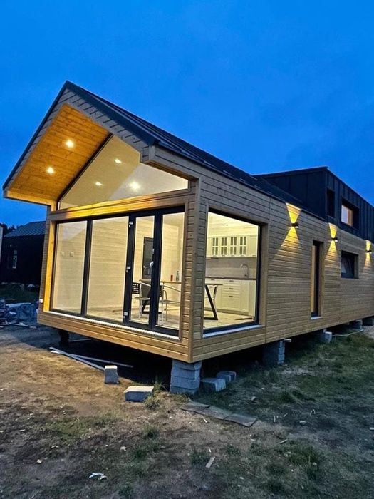 construim case pe structură metalică sau lemn rustic la cheie preț 55