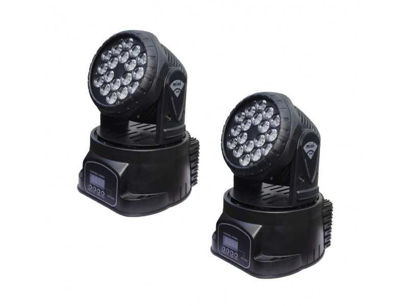 Movie Head 18 Led-uri control DMX