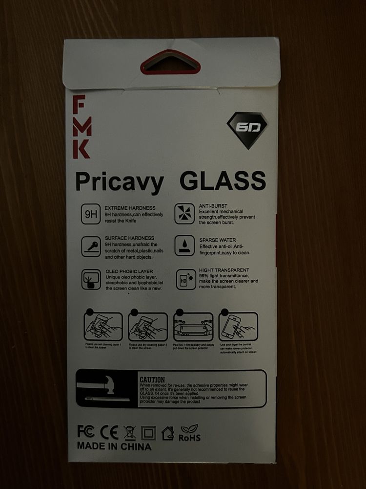 Vând folie sticla privacy pentru iPhone 14 pro