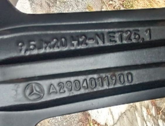 Оригинални джанти спорт пакет 20 цола за Mercedes GT W290