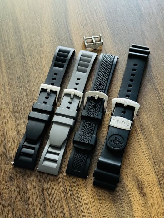 Curea Seiko Prospex Elite 20mm / Curele FKM 20mm