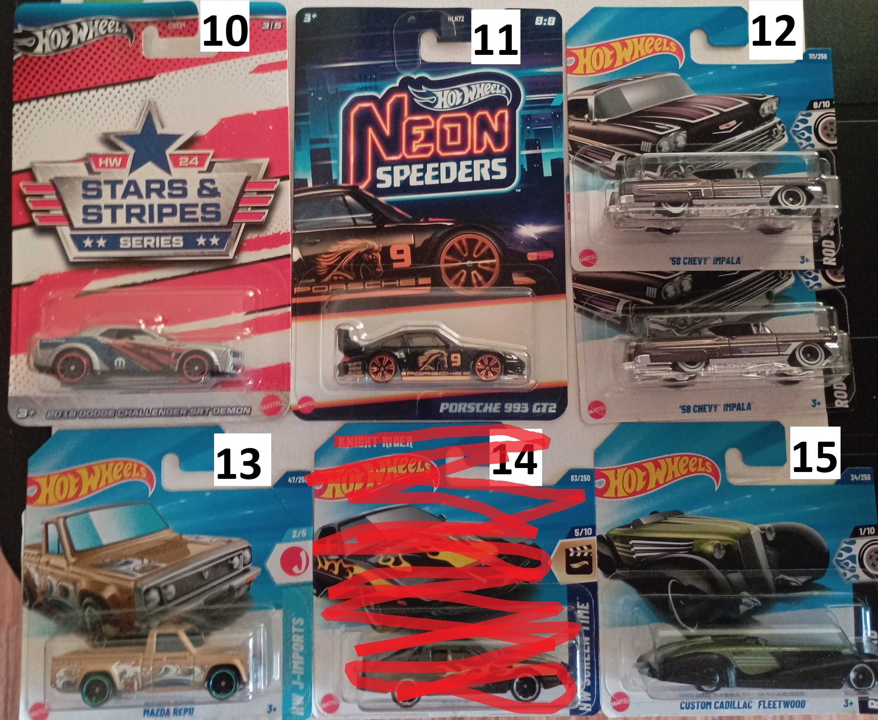 Hot Wheels колички