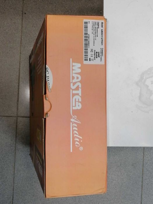 Промо!Нов! Master audio UR501T безжичен  микрофон хедсет с трансмитер