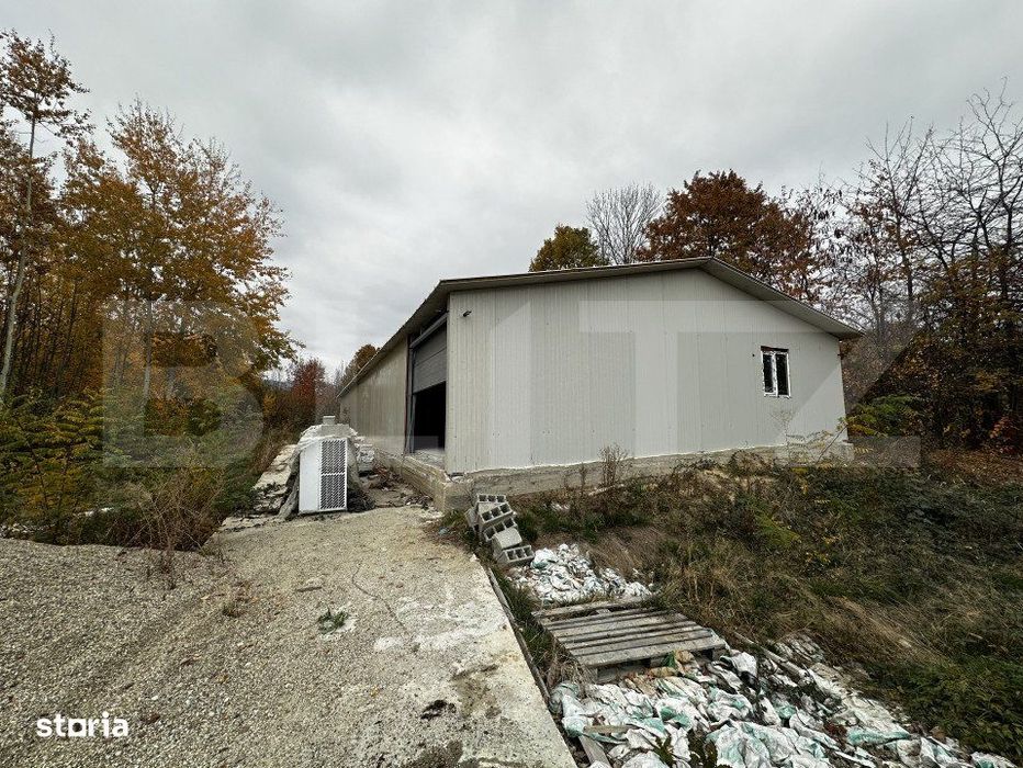 Hala 400 mp si 10000 mp teren