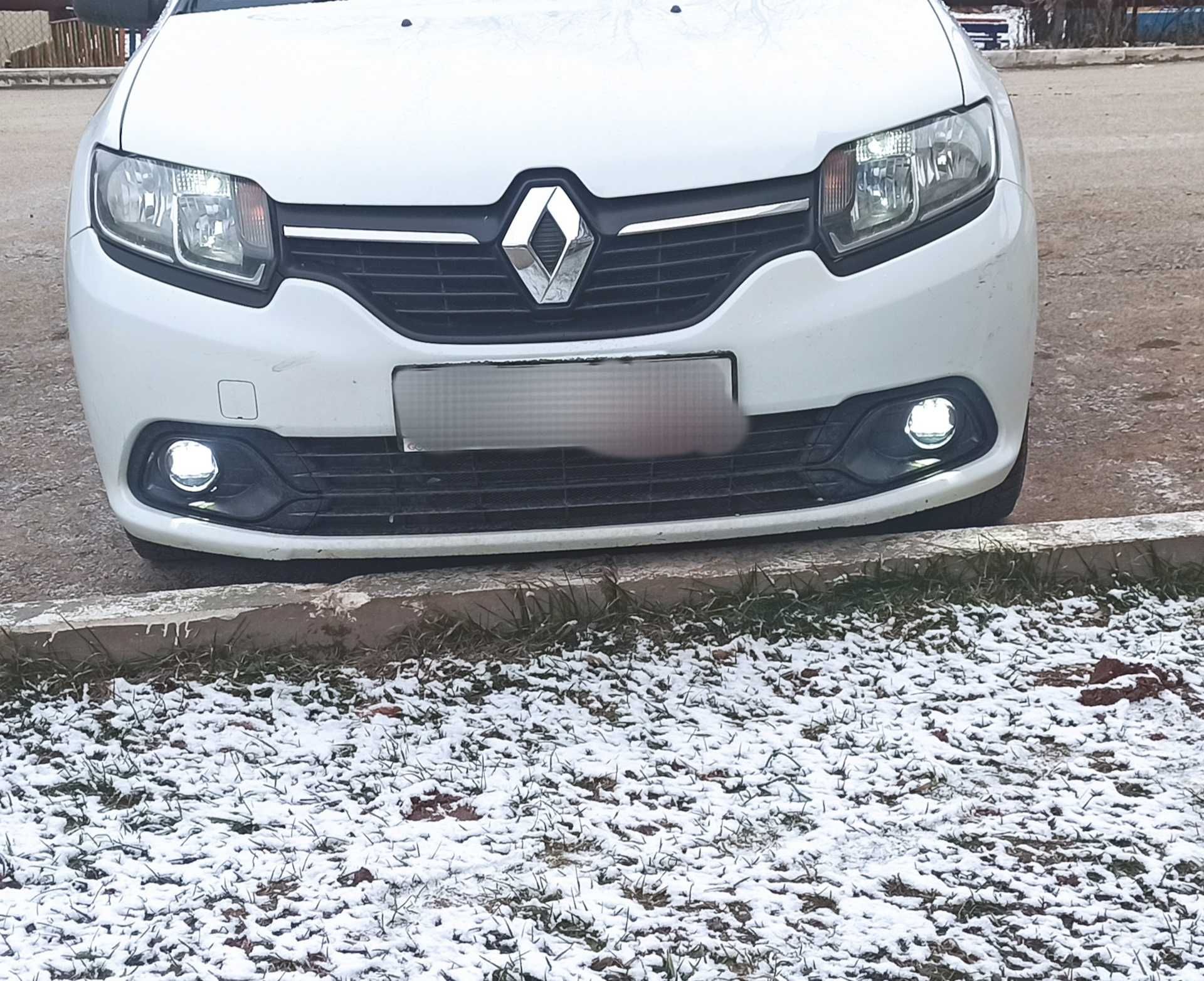 Противотуманные фары LED туманки Renault Logan Sal-man