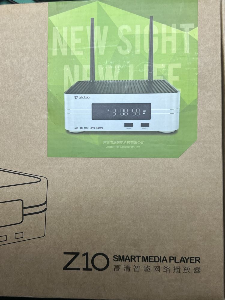 Zidoo Z10 - 4K Android  мултимедиен плейър TV бокс Bluetooth, Wi-F