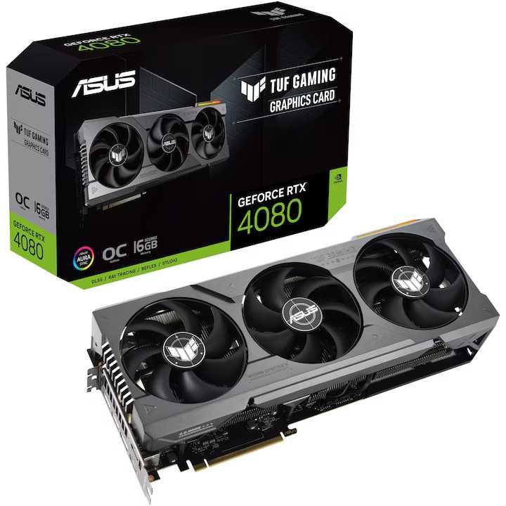Видео карта ASUS TUF Gaming GeForce RTX 4080 16GB GDDR6X OC Edition