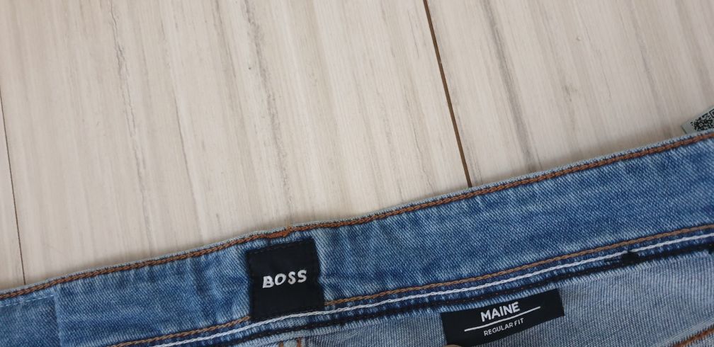 Hugo Boss Maine Stretch Regular Fit / 36/32 ОРИГИНАЛ Мъжки Дънки!