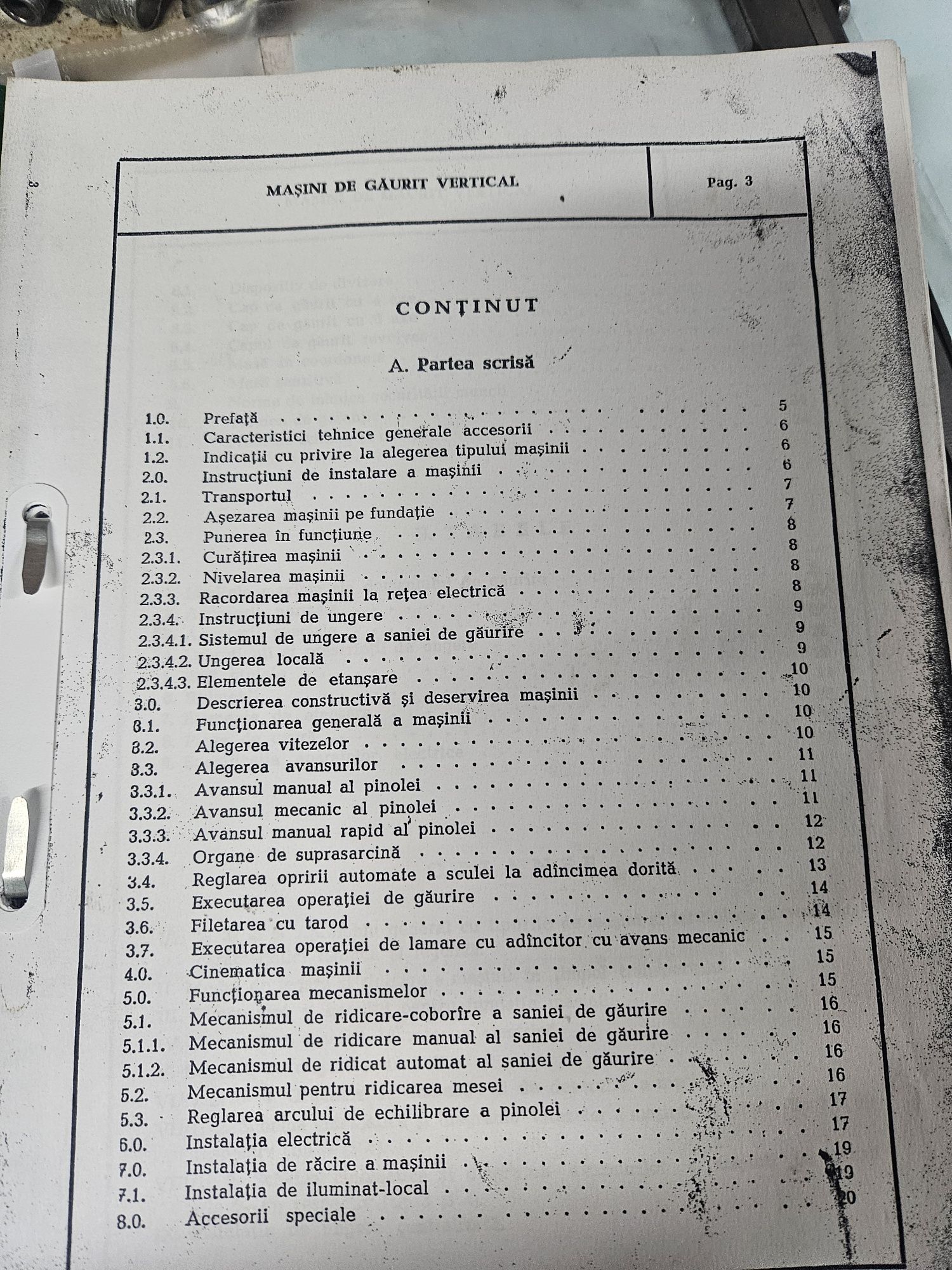 Cartea mașini FUS 22,FUS 25-32, IFU 12/200;mașina de găurit/rectificat