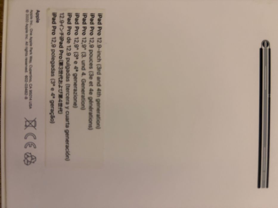 Tastatura Apple Magic Keyboard for iPad Pro 12.9 black