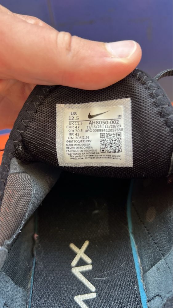 Nike Air Max 27C 47 номер 30,5см стелка идеални