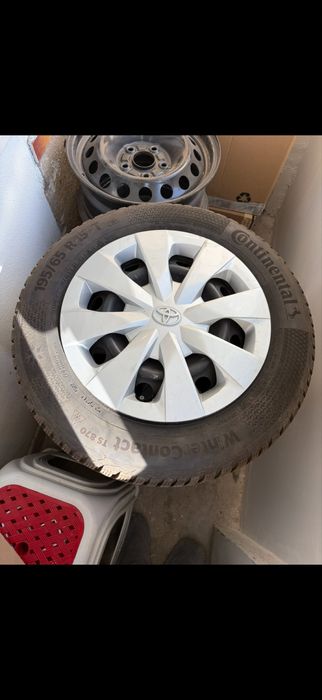 Set roti si jante auto 15” Toyota Corolla/Auris/Swace