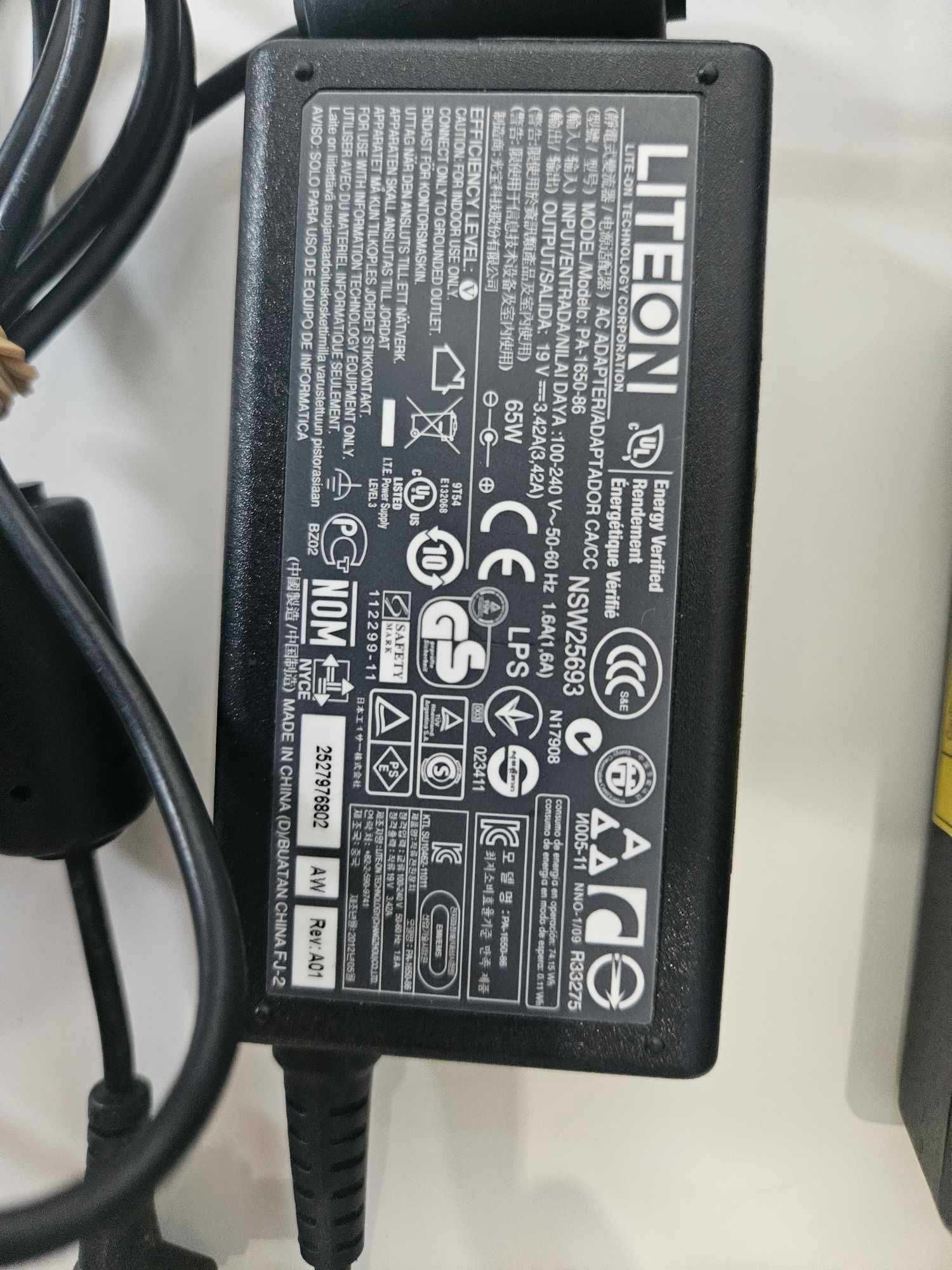 +Гаранция! Зарядно захранване захранващ адаптер лаптоп Asus Acer