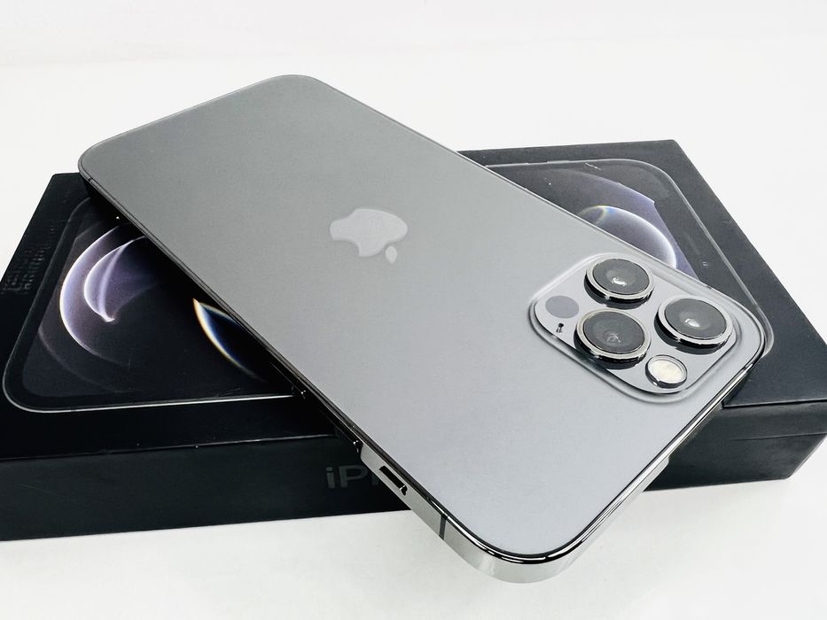 Apple iPhone 12 Pro Max 128GB Graphite Перфектен! Гаранция!