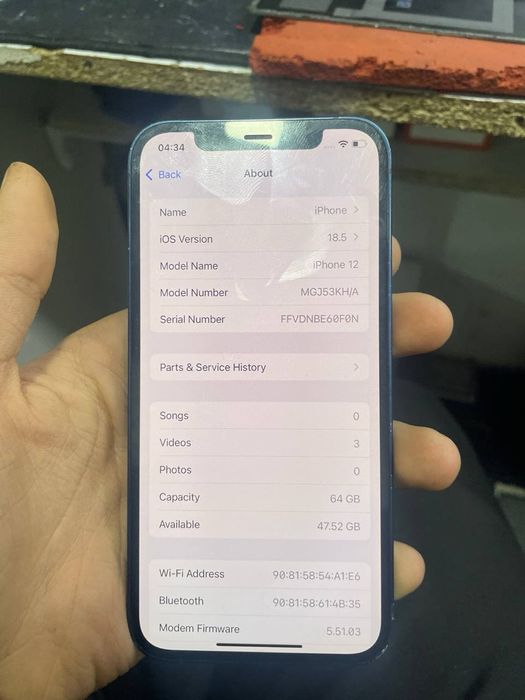 iphpne 12 ideal xolatda