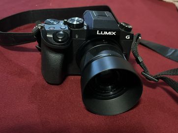 безогледален фотоапарат panasonic lumix DMC-G7 4к wifi с обектив 0.25м