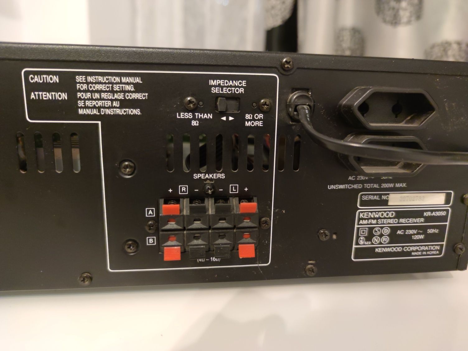 Statie audio amplificator KENWOOD KR-A3050