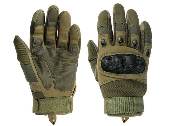 Manusi Tactice Asalt Military Gloves 8FIELDS OLIVE, Noi, Marime L