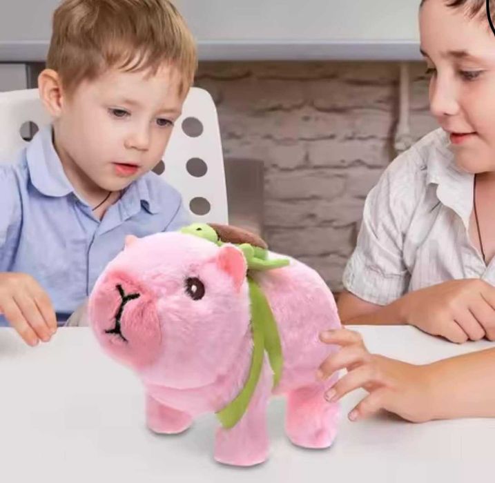 Интерактивна ходеща плюшена Капибара, Плюшена ходеща Капибара