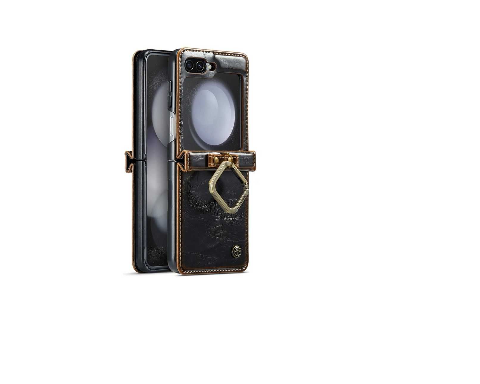 Husa piele inel curelusa mana detasabila SAMSUNG Galaxy Z Flip6 5 5G