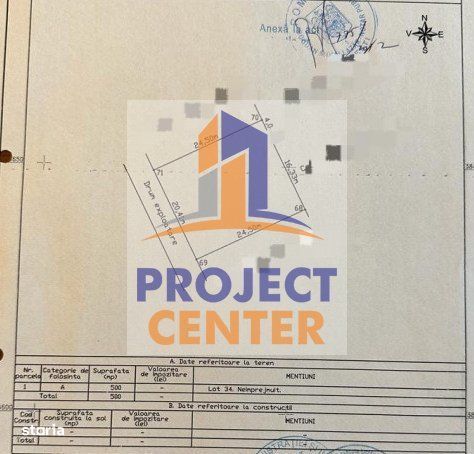 Teren extravilan 500 mp, Merisani