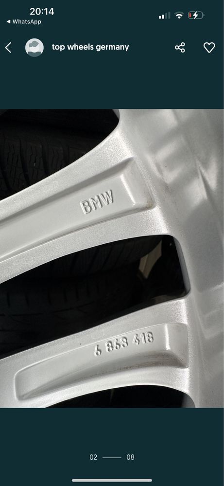 jante bmw g30 g31 5x112 anvelope top pirelli 245 45 18 oe