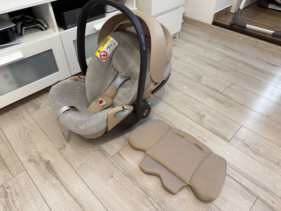 Scoica auto Cybex Cloud T i-Size Plus Cozy Beige