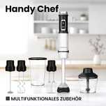 Mixer Vertical Zeegma Handy Chef 5in1, 1500W, Turbo, Inox