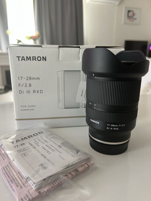 Vand Tamron 17-28 f2.8 DI lll RXD SONY ..CA NOU