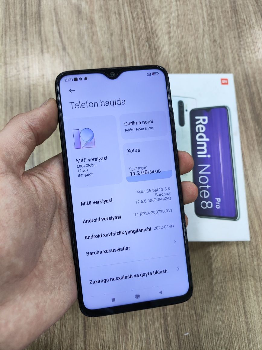 Redmi Note 8 Pro 64Gb Sotlad