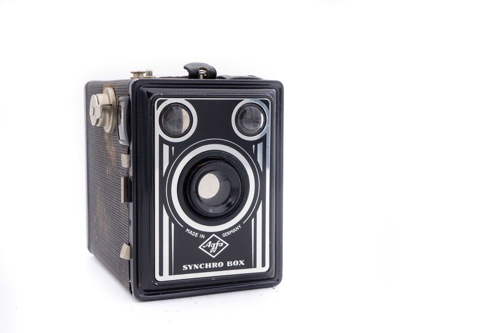 Aparat foto film mediu Agfa Box