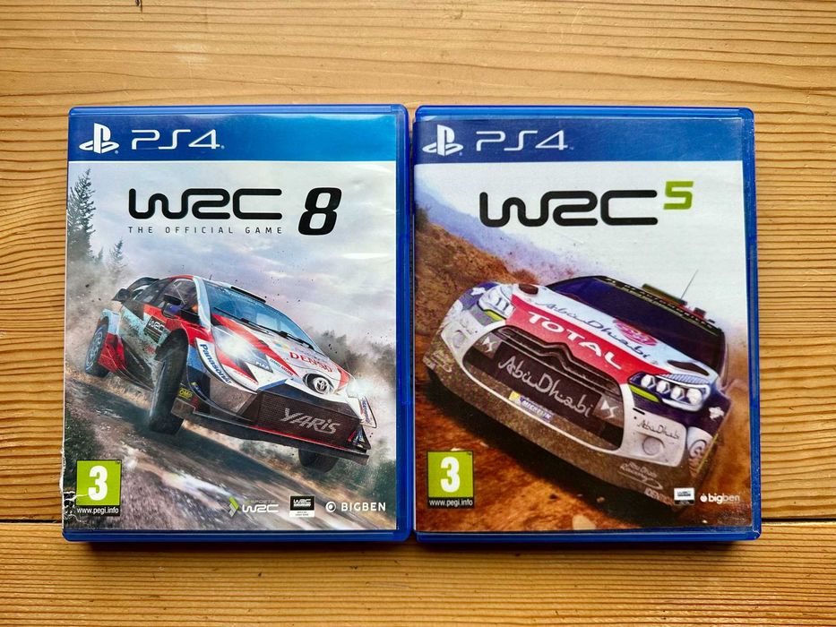 WRC 5 + WRC 8 PlayStation 4 PS4 ПС4 PS5 PlayStation 5