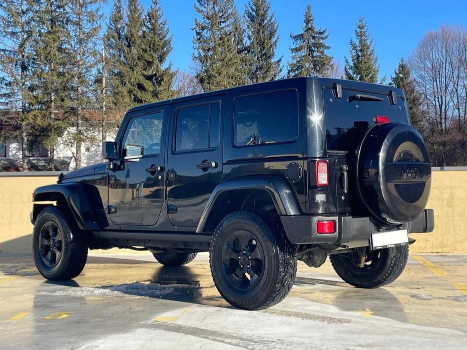 Jeep Wrangler Unlimited Black Edition 2016 Clima Navi