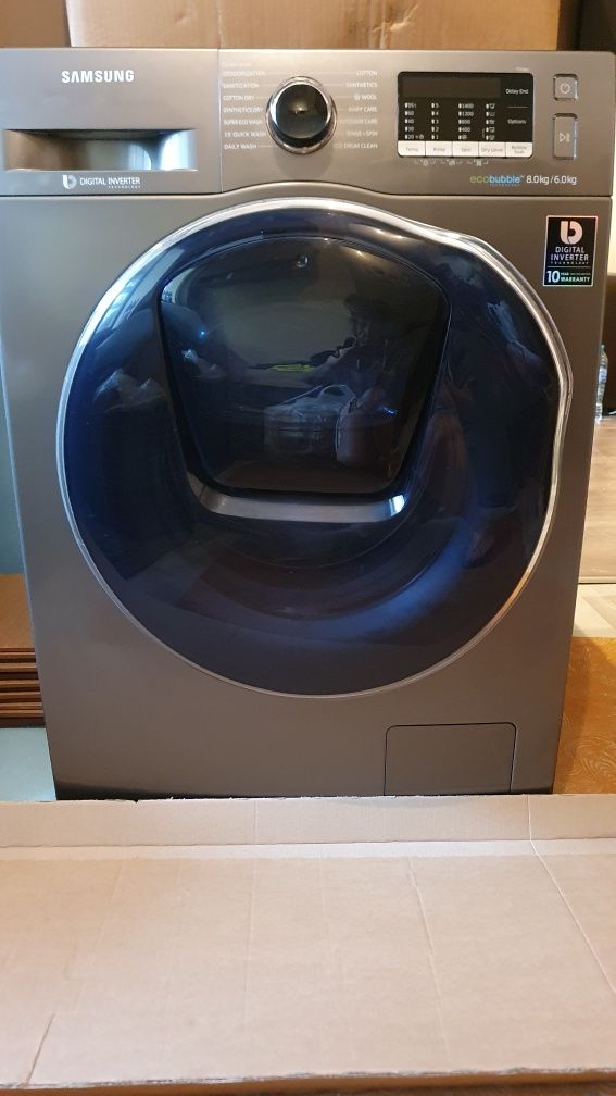 Пералня със сушилня SAMSUNG WD80K5B10OX 8 кг ,
