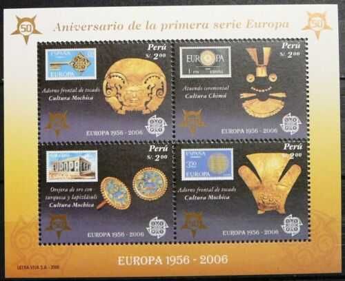 Timbre Peru 2005, 200XThe 50th Anniversary of the First EUROPA Postage
