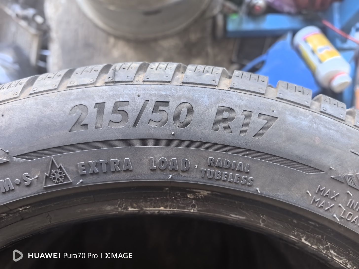 4бр зимни гуми 215/50/17 дот2123