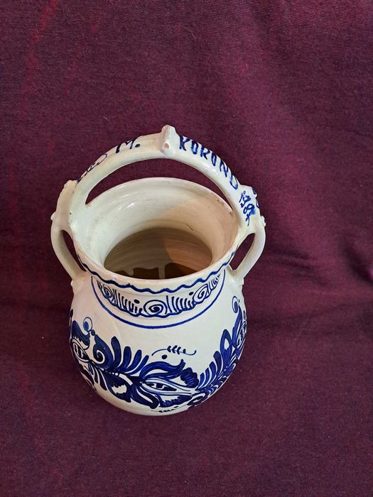 ceramica Korond semnat Ilyes M datat 1987